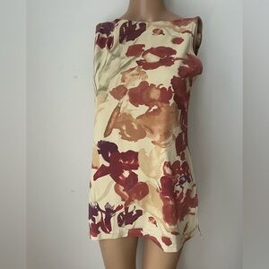 Coconuts by Matisse Red and Cream Floral Top